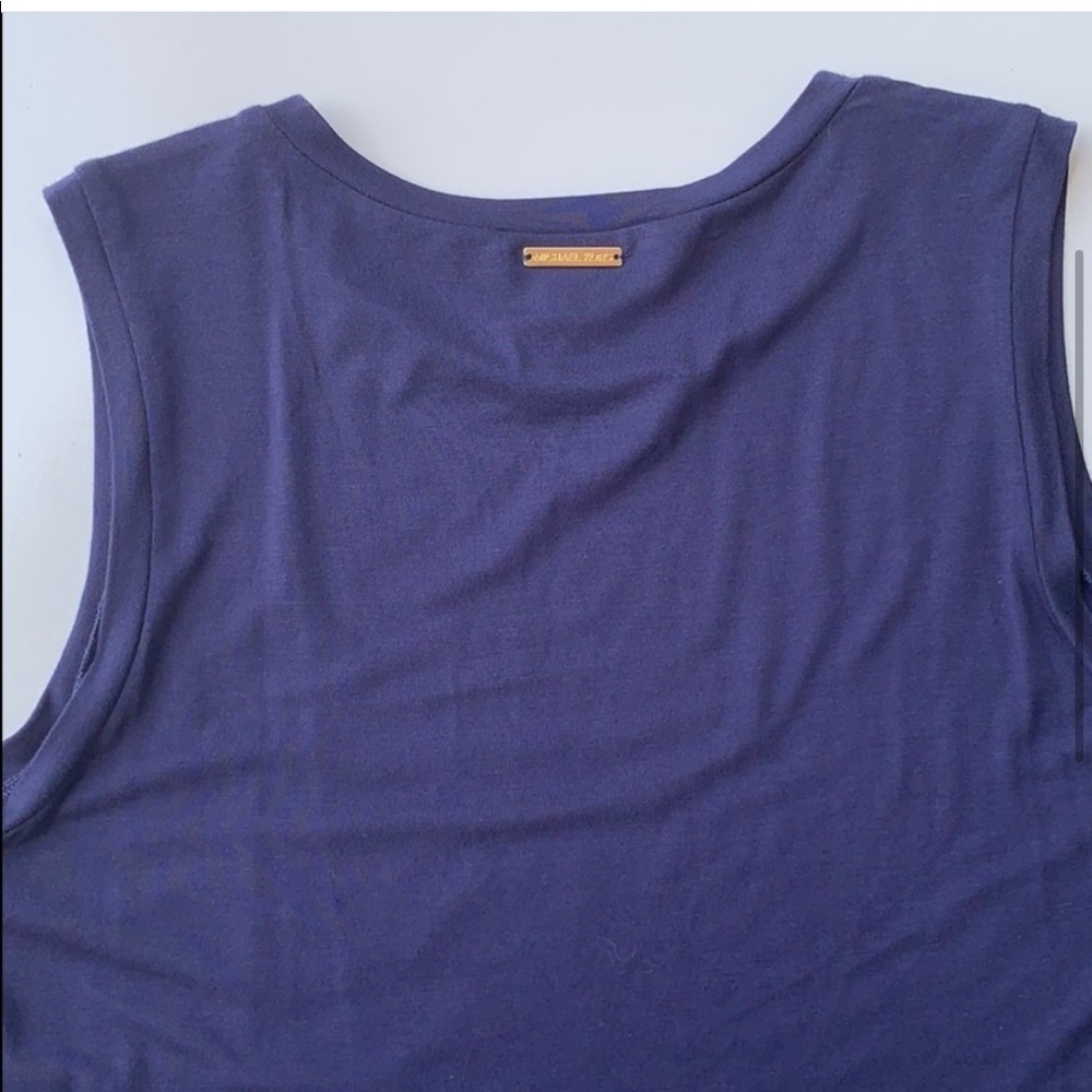 Michael Kors - Solid And Pattern Sleeveless Swing… - image 3